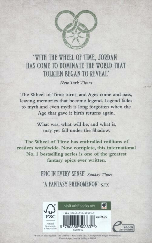 The great hunt / The wheel of time / 2 achterkant