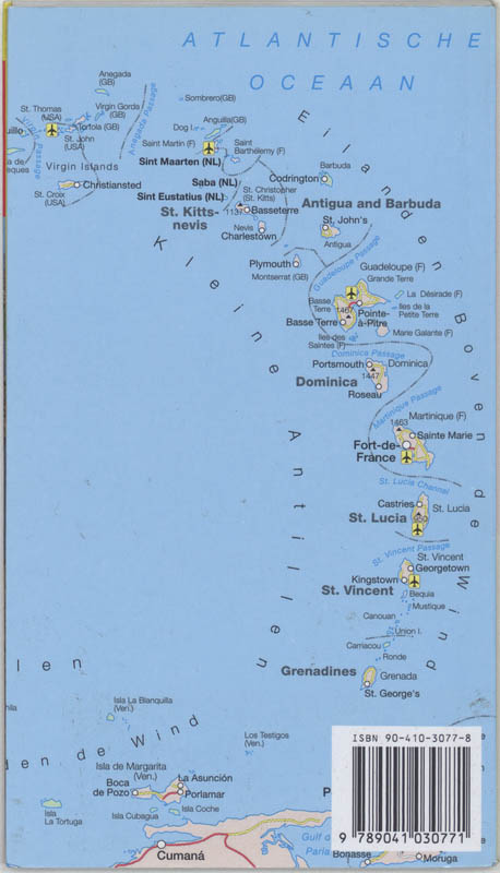 Marco Polo Reisgids Ned Antillen En Aruba achterkant