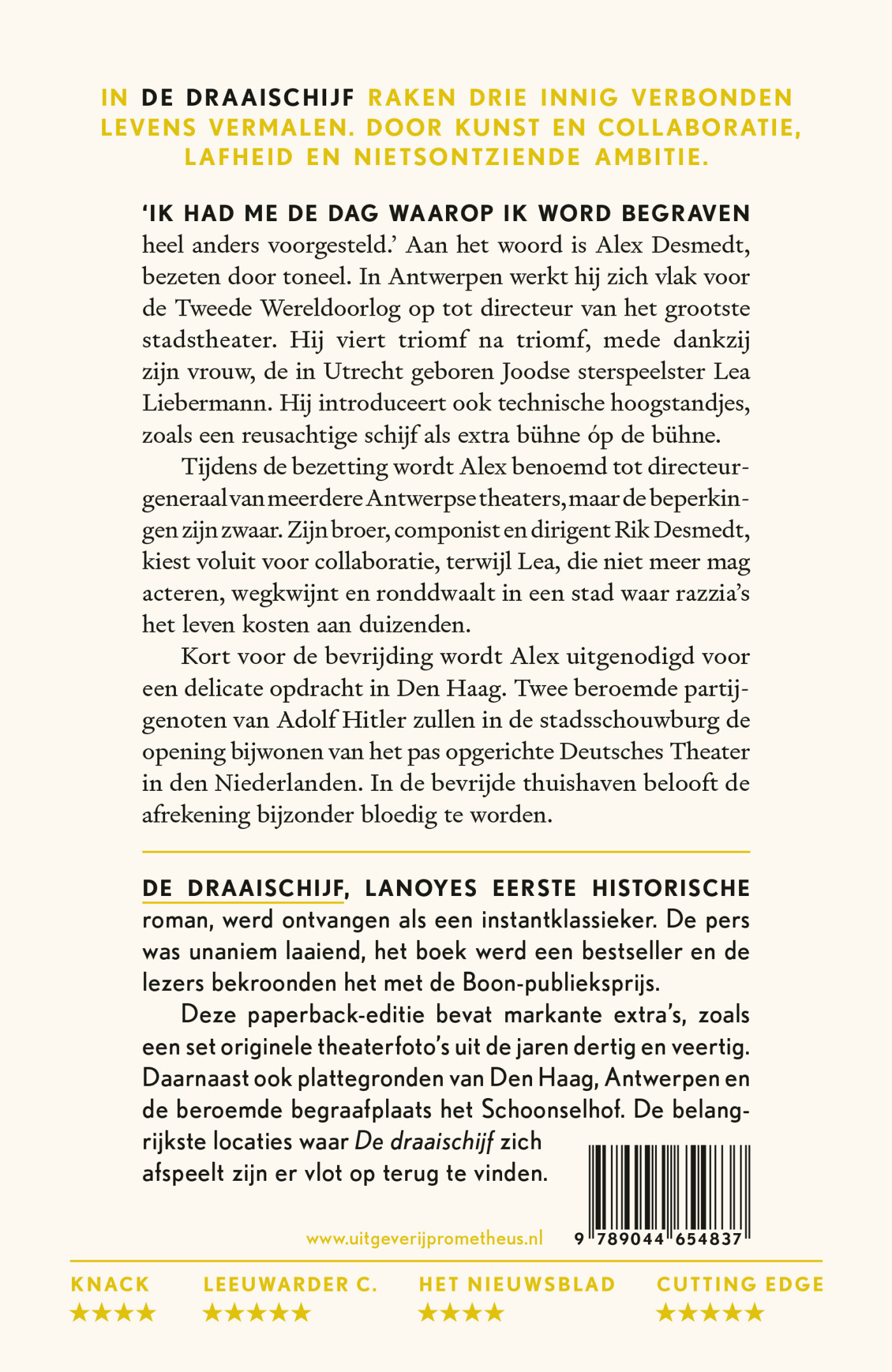 De draaischijf achterkant