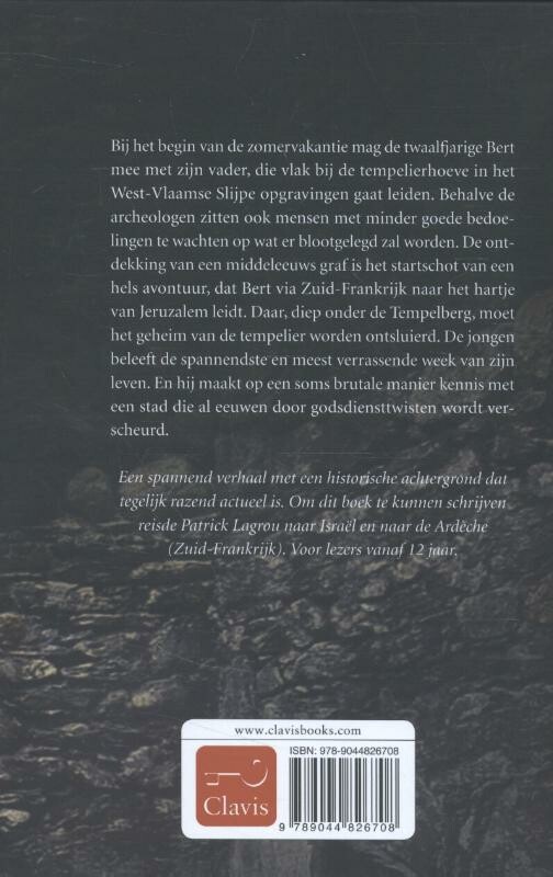 Het geheim van de tempelier achterkant