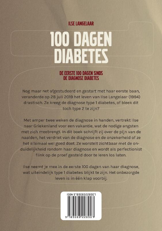 100 dagen 1 -  100 dagen diabetes 100 dagen 1 -   100 dagen diabetes achterkant