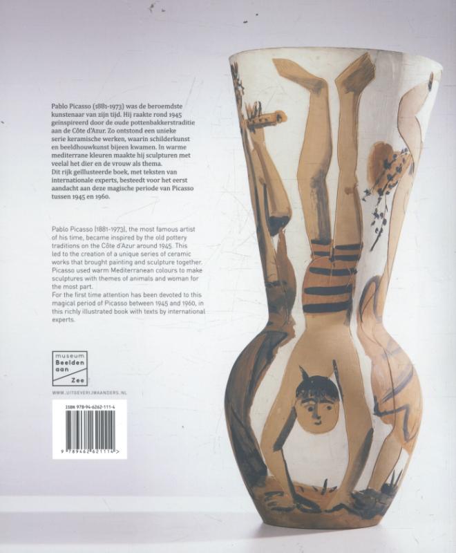 Picasso aan Zee achterkant