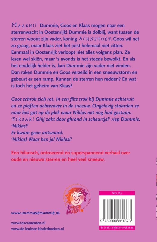 Dummie de mummie en de ster Thoeban / Dummie de mummie / 6 Dummie de mummie en de ster Thoeban / Dummie de mummie / 6 achterkant