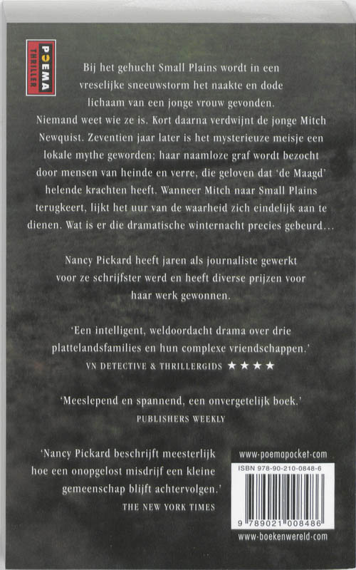 Het geheim van de maagd achterkant