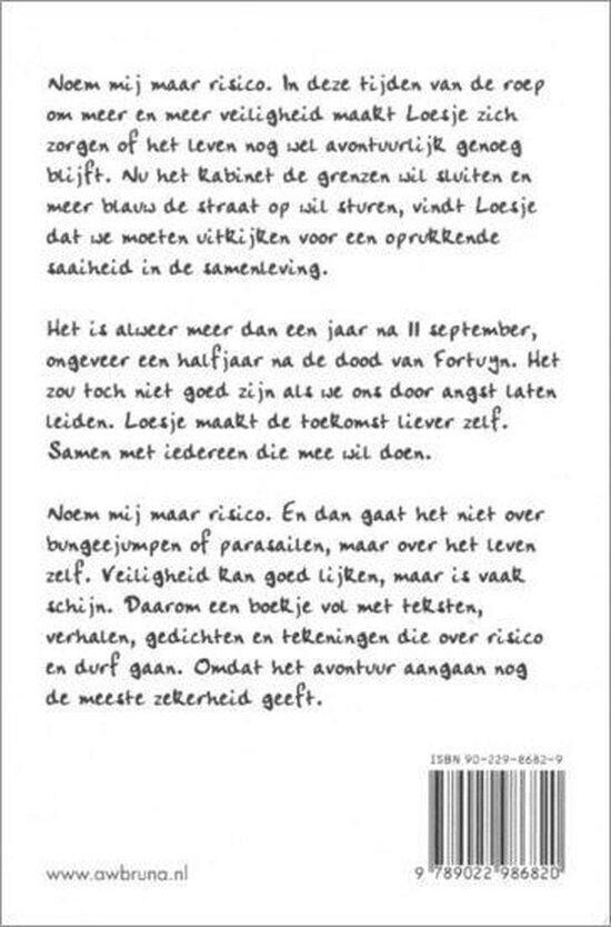 Noem mij maar risico achterkant