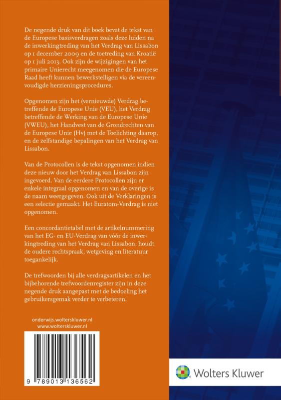 Europese basisverdragen Europese basisverdragen achterkant