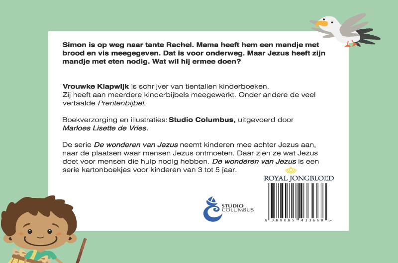 De wonderen van Jezus 5 -   Eten voor iedereen achterkant