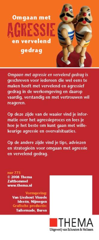 Omgaan met agressie en vervelend gedrag achterkant