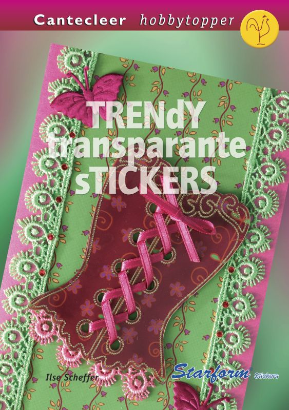Trendy transparante stickers