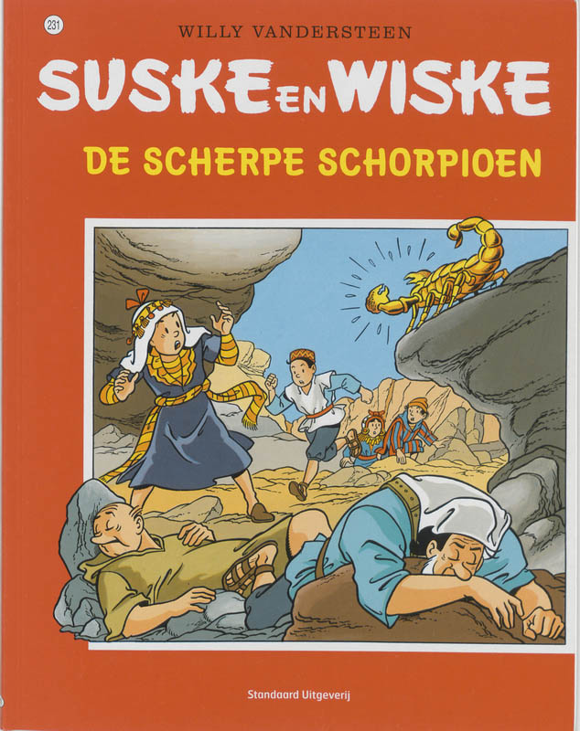 Willy Vandersteen De Scherpe Schorpioen / Suske En Wiske / 231