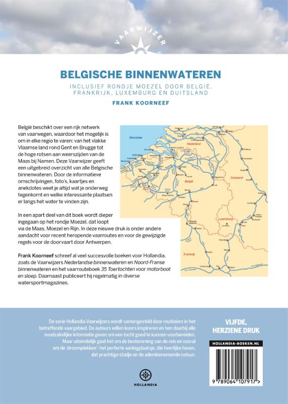 Vaarwijzer Belgische binnenwateren / Vaarwijzer achterkant