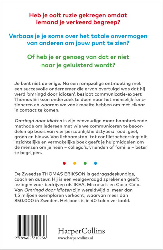 Omringd door idioten Omringd door idioten achterkant