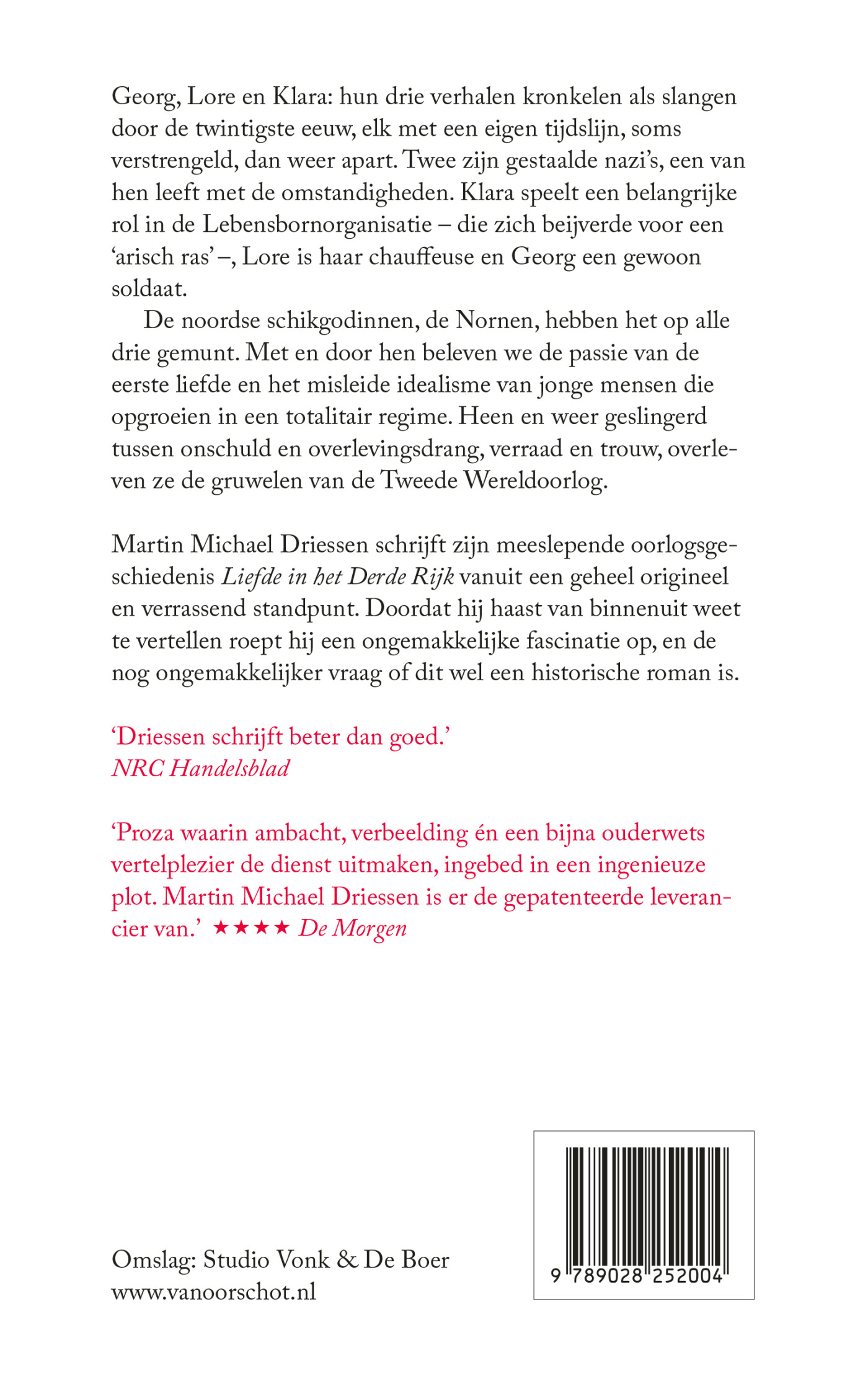 Liefde in het Derde Rijk achterkant