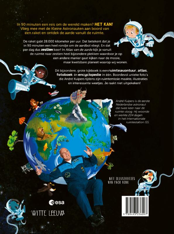Atlas van de aarde / André Kuipers achterkant