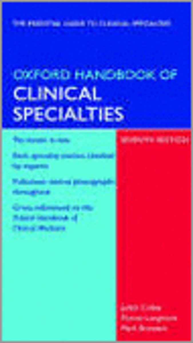 Oxford Handbook of Clinical Specialties
