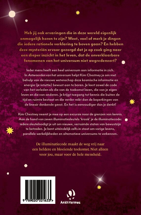 Antwoorden van het universum achterkant