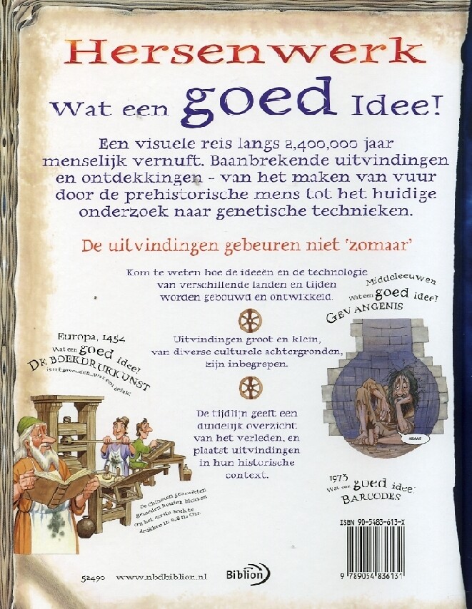 Wat een goed idee ! / Hersenwerk achterkant