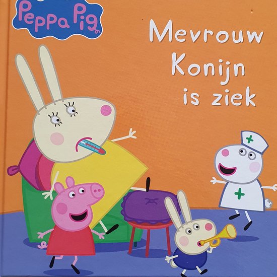 Peppa Pig - Mevrouw Konijn Is Ziek - Voorleesboek - Kinderen