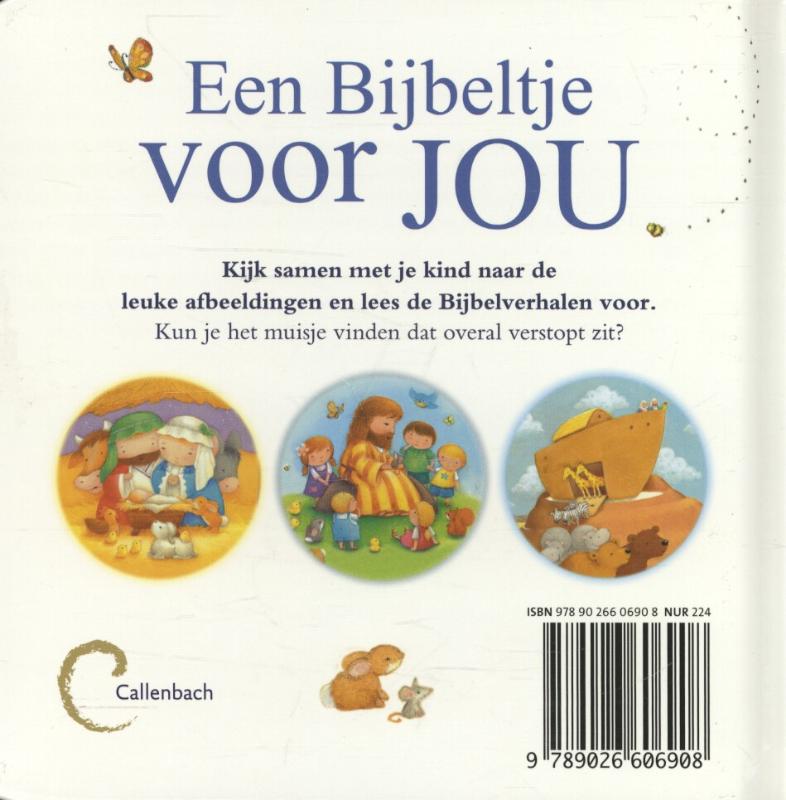 Een bijbeltje voor jou achterkant