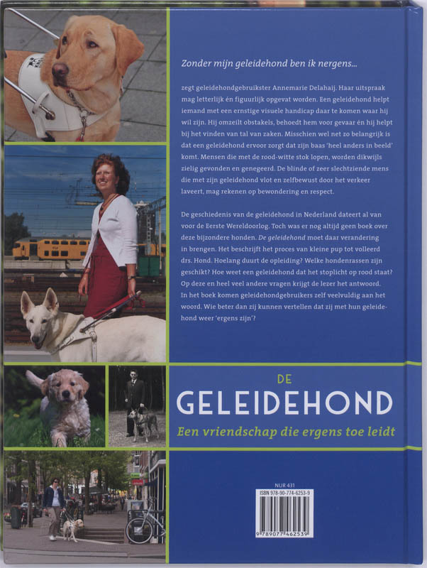 De geleidehond achterkant