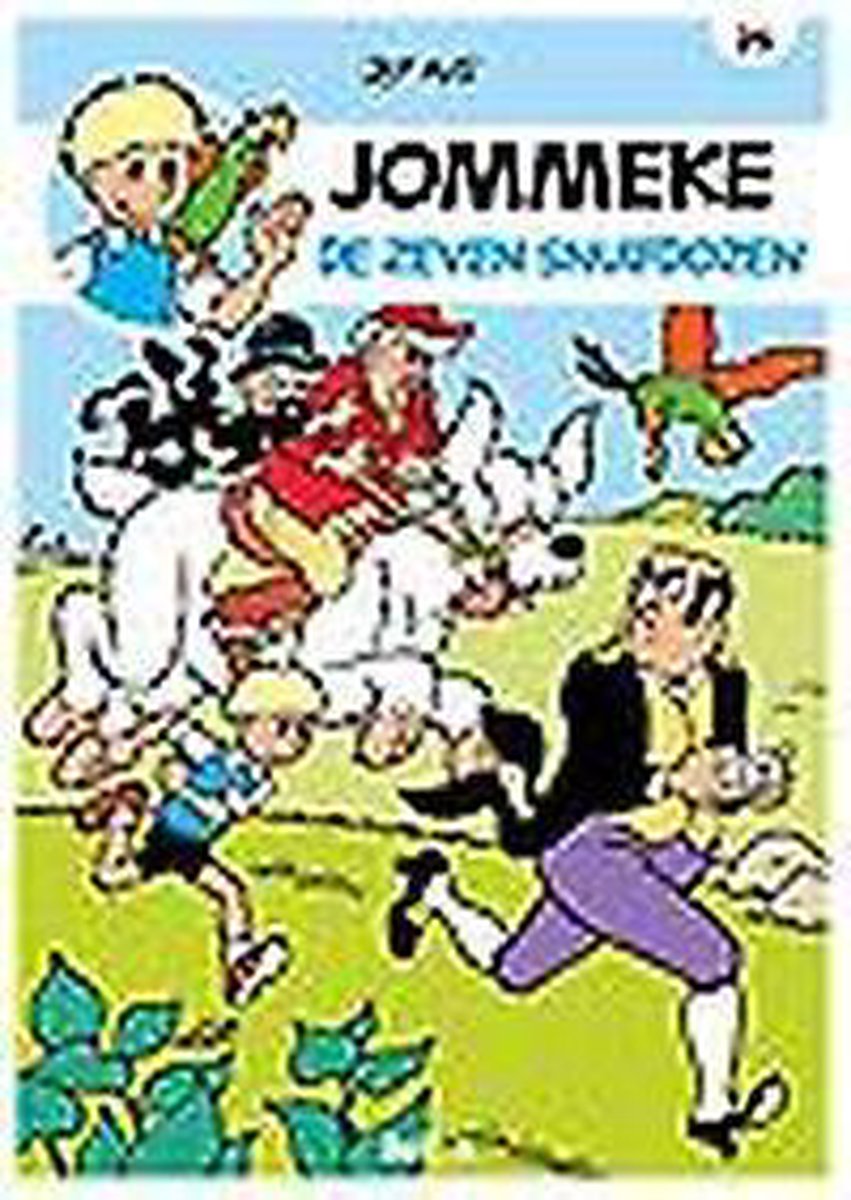 boekenbalie_9789462101173_cover De zeven snuifdozen / Jommeke strip / 25