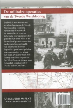 De militaire operaties van de Tweede Wereldoorlog achterkant