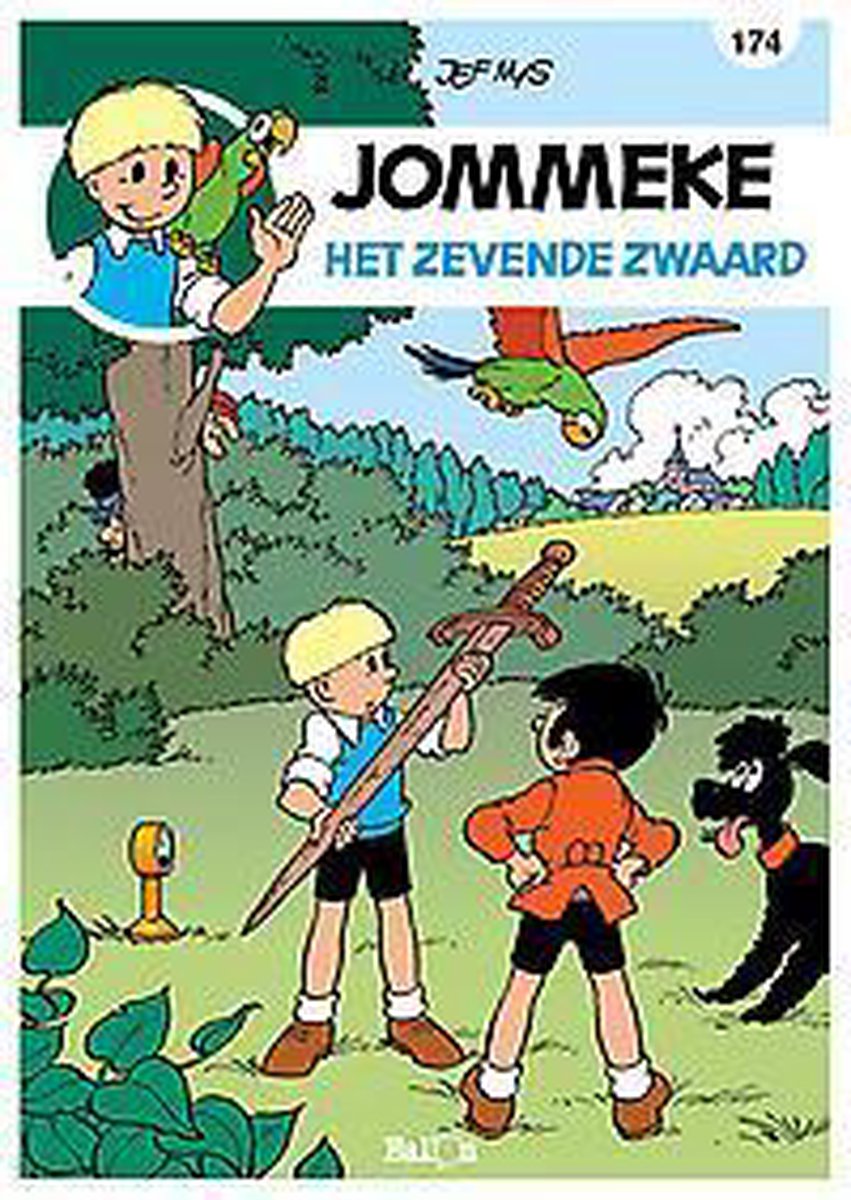 Het zevende zwaard / Jommeke strip / 174
