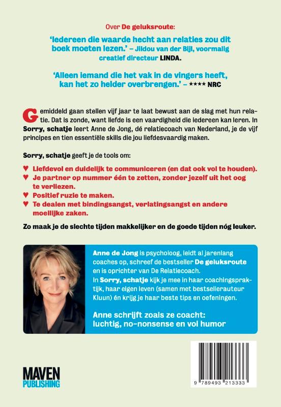 Sorry, schatje achterkant