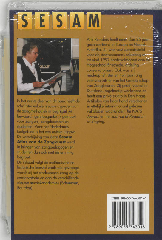 Sesam atlas van de zangkunst achterkant
