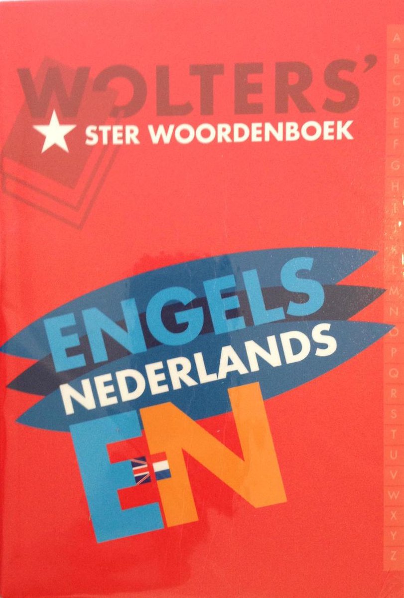 Wolters' ster woordenboek Engels-Nederlands / Wolters' ster woordenboek