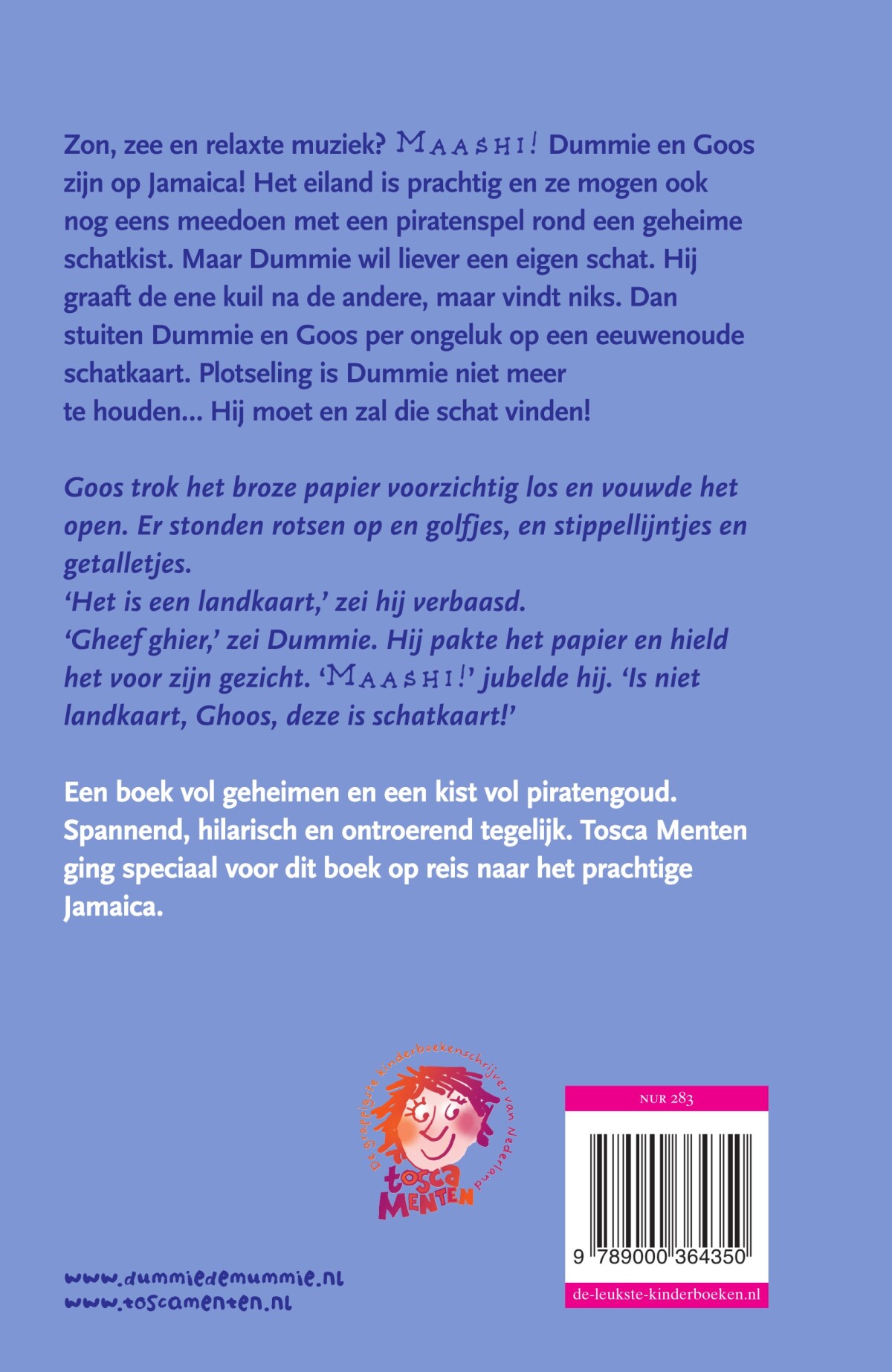 Dummie de mummie en de schat van Sohorro / Dummie de mummie / 10 achterkant