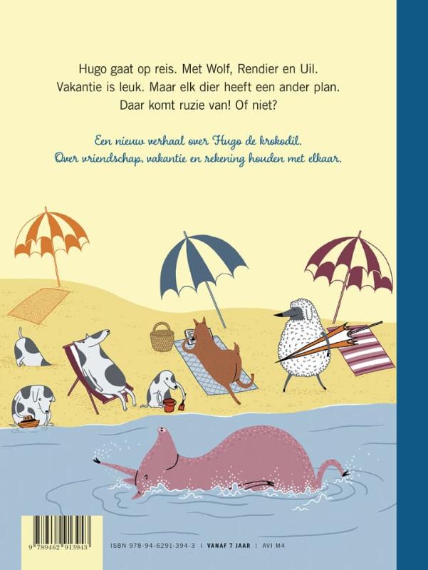 Eindelijk vakantie / Hugo achterkant