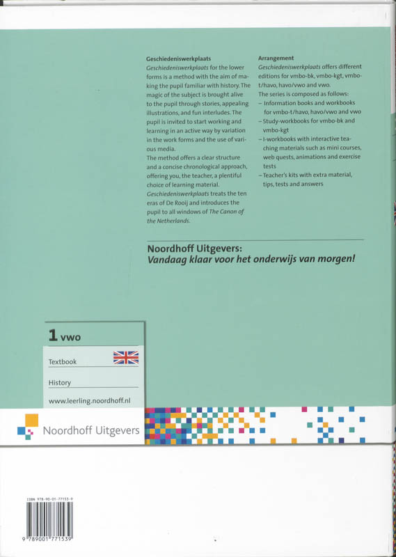 Informationbook 1 vwo geschiedeniswerkplaats achterkant
