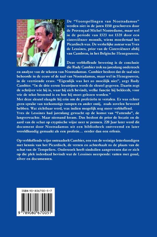 Nostradamus en de erfenis van de Tempeliers achterkant