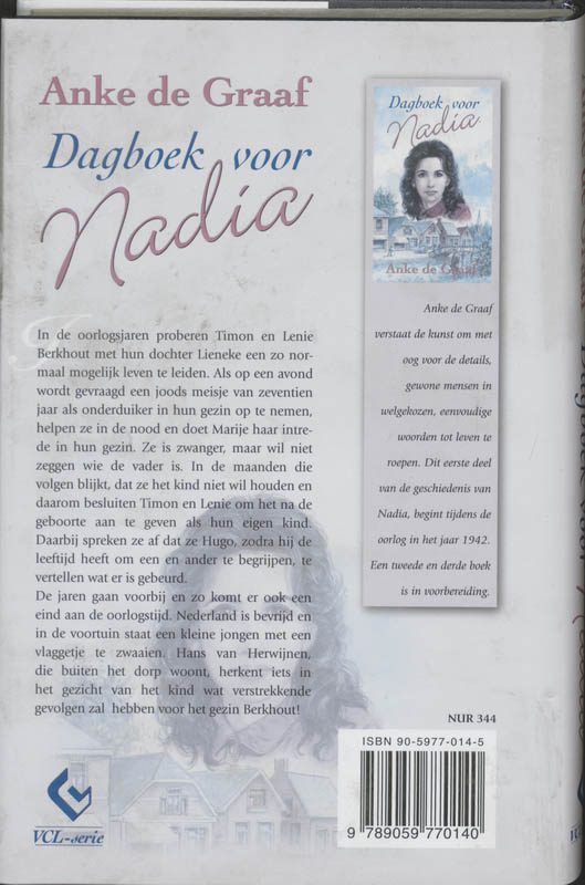 Dagboek Voor Nadia achterkant
