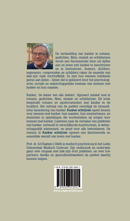 Kanker schrijven achterkant