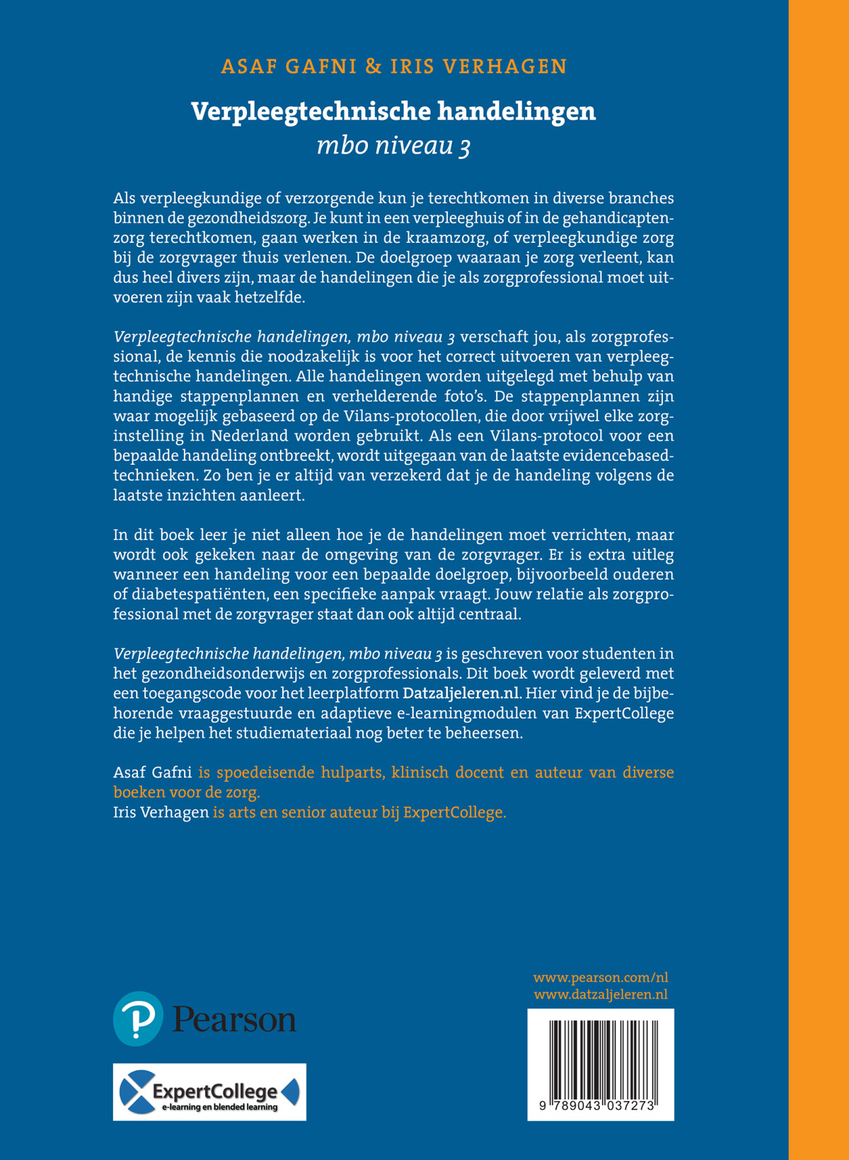 Verpleegtechnische handelingen achterkant