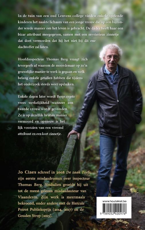 De doden moeten hun getal hebben / Thomas Berg / 18 achterkant