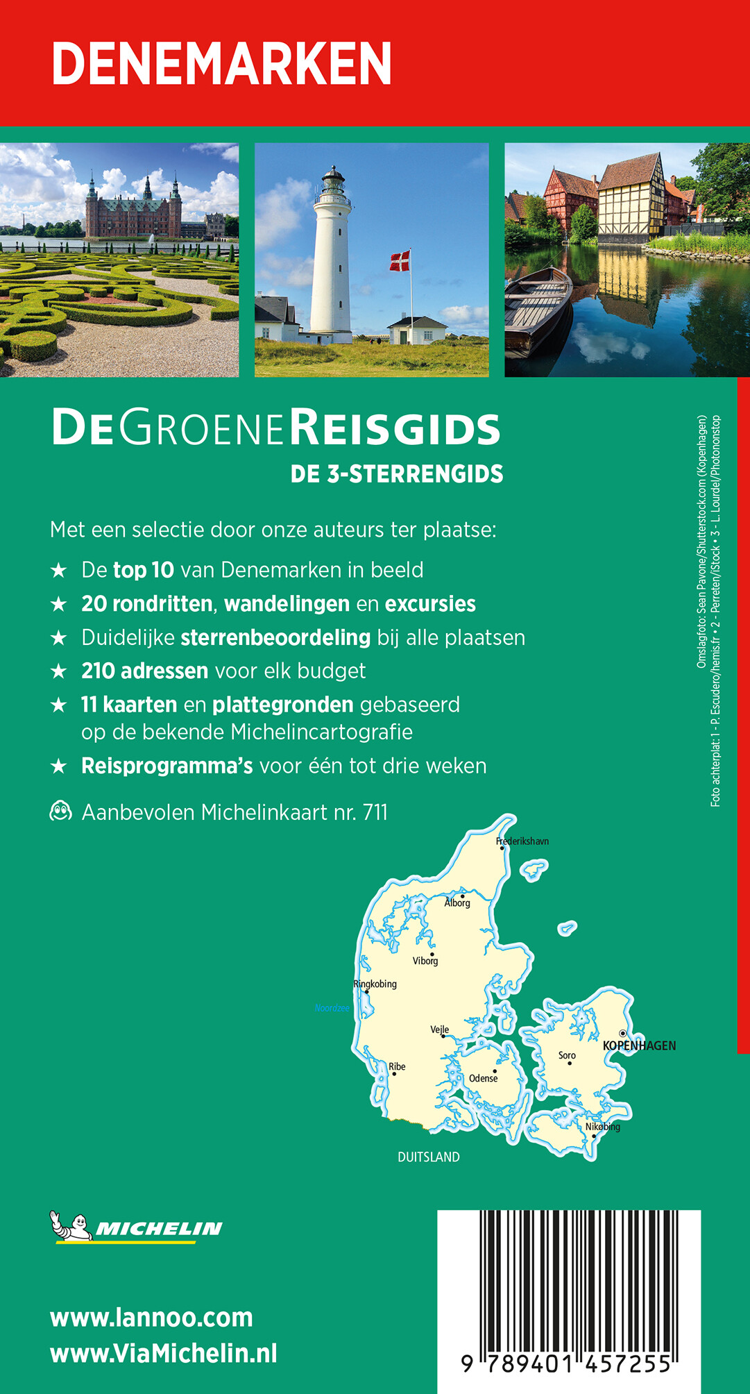 Denemarken / De Groene Reisgids achterkant