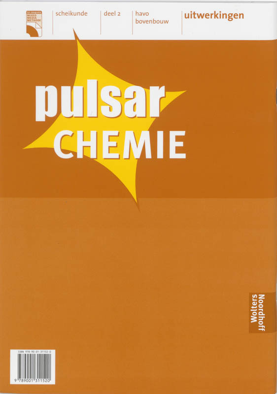 Uitwerkingen 2 Havo bovenbouw Pulsar chemie achterkant