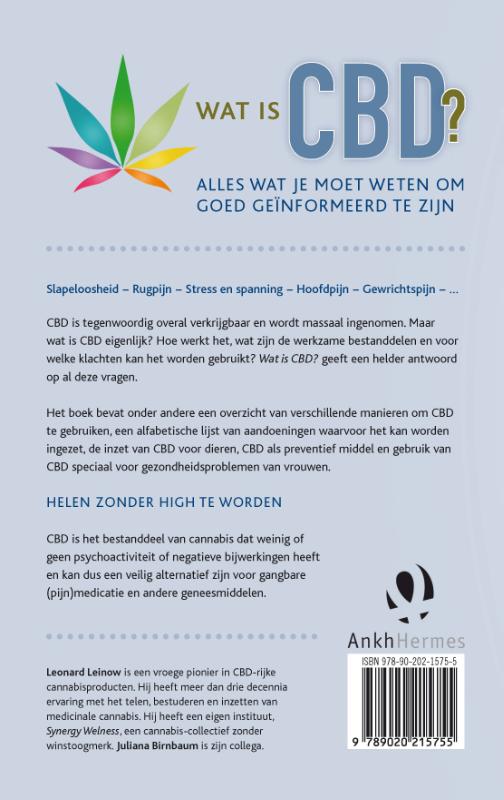 Wat is CBD? / CBD achterkant
