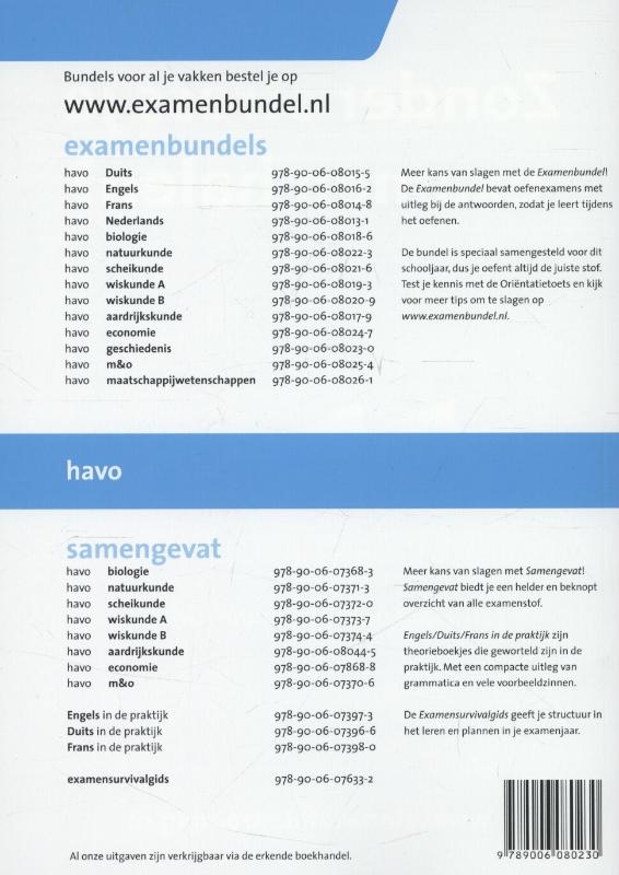 Examenbundel 2013/2014 havo geschiedenis achterkant