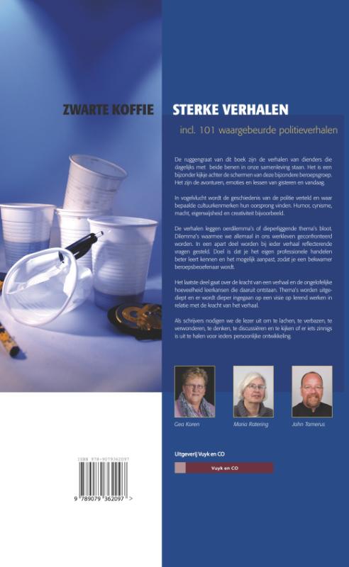 Zwarte koffie, sterke verhalen Zwarte koffie, sterke verhalen achterkant