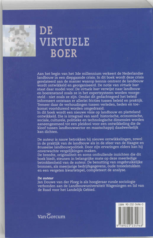 De virtuele boer achterkant