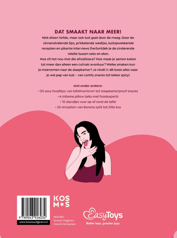 Kama Sutra food for sexy fun Kama Sutra food for sexy fun achterkant
