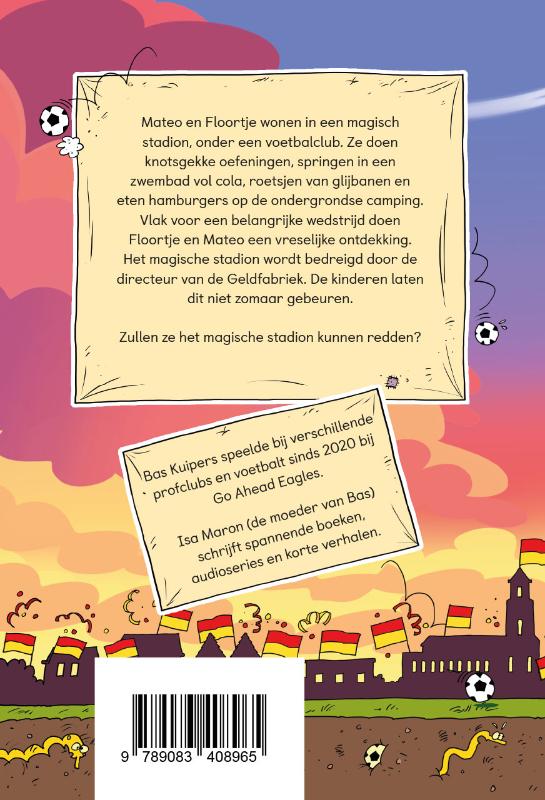 Het magische stadion achterkant