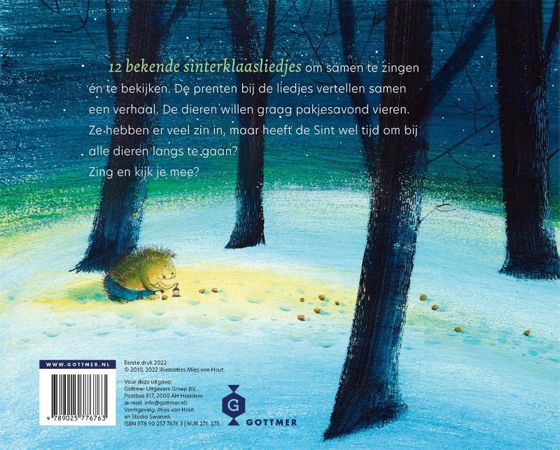 Zie de maan schijnt door de bomen / Liedjesboeken Mies van Hout achterkant