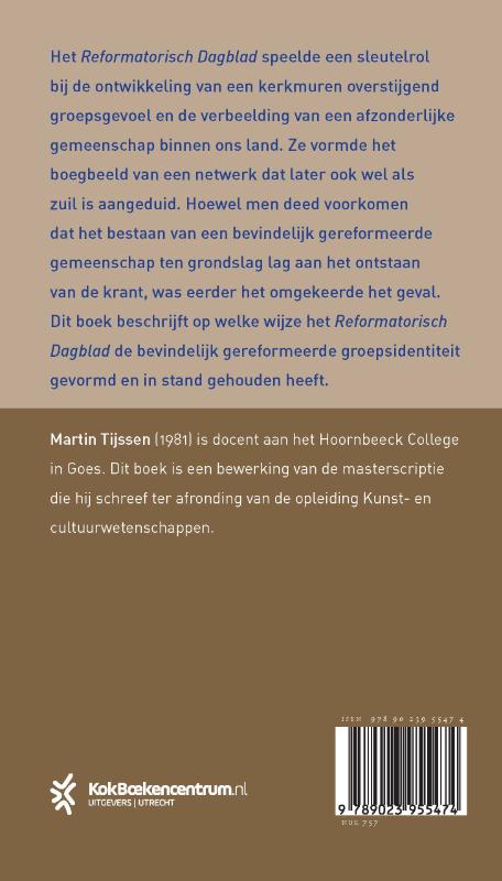 De krant en het pand achterkant