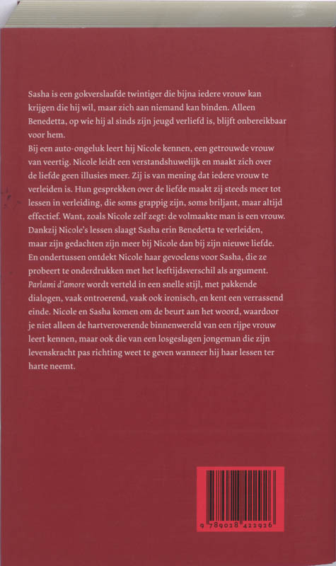 Parlami D'Amore Parlami D'Amore achterkant