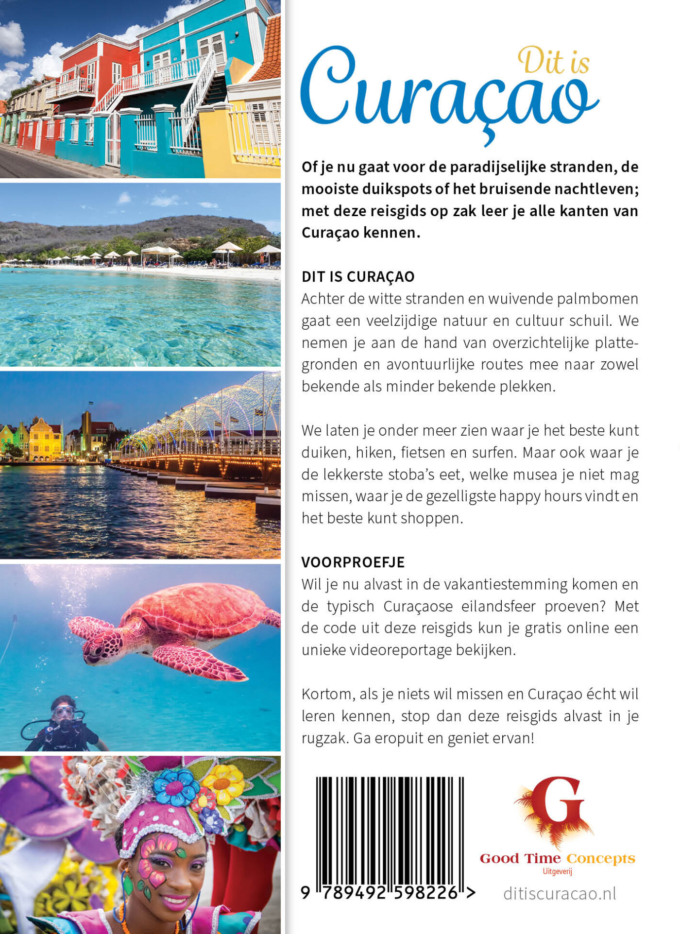 Dit is Curacao achterkant